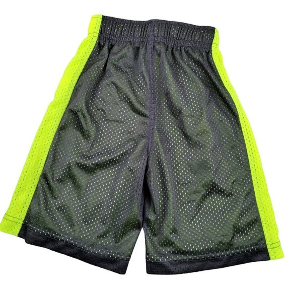 MTA Sport Boys Swim Trunks Black & Neon Yellow size XS JH1126 - Picture 2 of 3